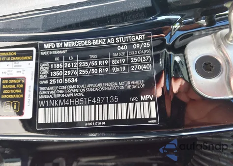 2026 Mercedes-Benz Glc 300 z USA, uszkodzony, nr VIN W1NKM4HB5TF487135